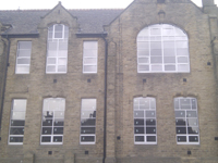 replacement wood windows for school building sheffield